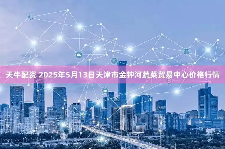 天牛配资 2025年5月13日天津市金钟河蔬菜贸易中心价格行情